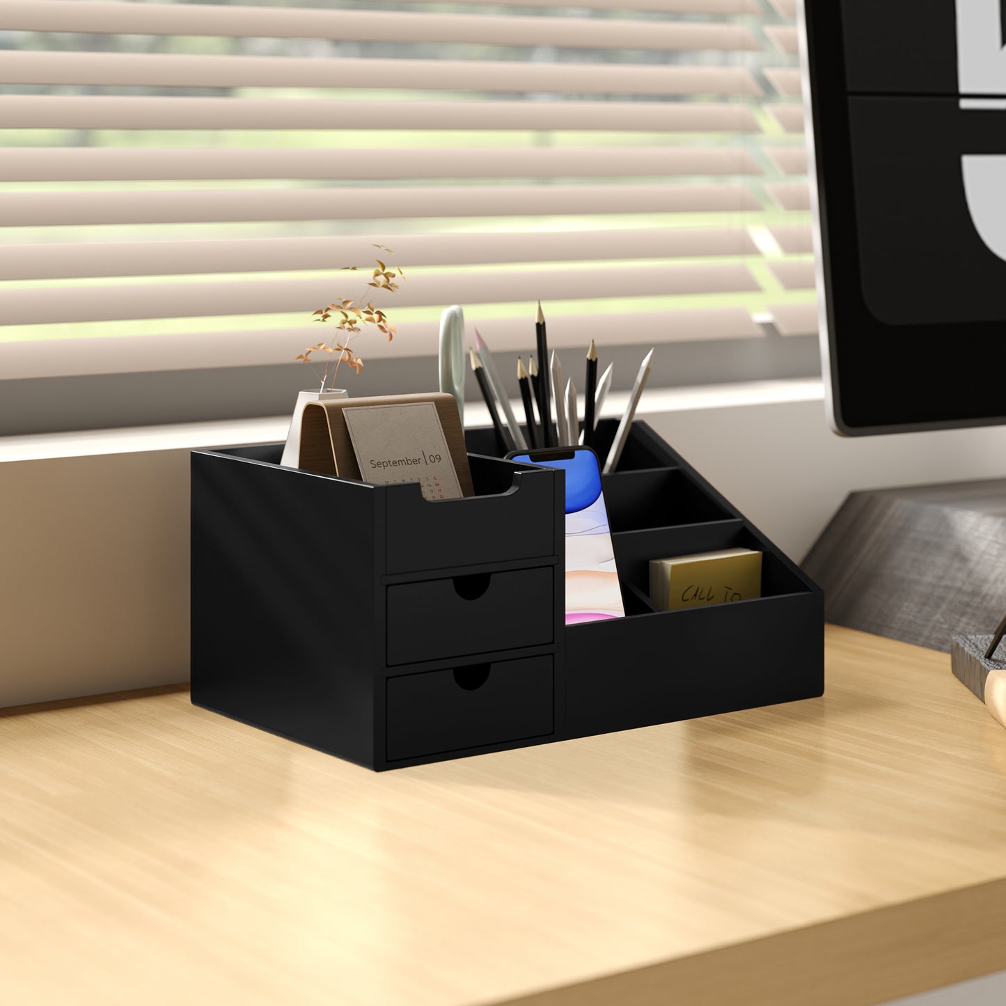 Multi-Function Desk Organizer
