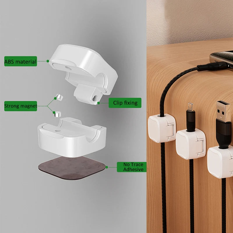 Magnetic Cable Organizer Clips